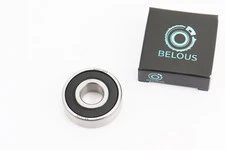 Підшипник 6201 2RS C3P6 (12x32x10) переднього колеса GY6; вентилятора