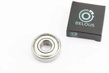 Підшипник 6201 ZZ C3P6 (12x32x10) переднього колеса GY6; вентилятора