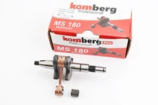 Колінвал, палець 10mm MS-180 + підшипник "PRO"