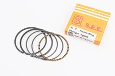 Кільця поршневі СВ125cc 56,5мм STD (товщина - 1,10мм) жовта коробка