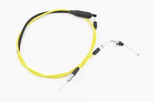 Трос газу Yamaha JOG MINT (наконечник з внутрішнім різьбленням) 147см, жовтий