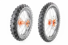 Terra-X 250 (2019) Колесо переднє спицьоване у зборі 1,6-21+ Колесо заднє спицьоване у зборі 2,15-18 + дики гальмівні + зірка,