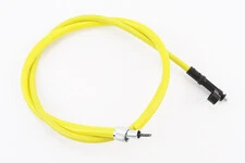 Трос спидометра Honda LEAD90 (желтый) (трос 92см; кожух 90см)