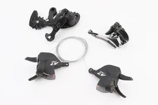 Комплект перемикання (групсет) 3x10 швидкостей, чорні A7