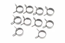 Хомут пружинний 20мм чорний, к-кт 10шт