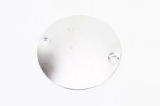 Кришка (кругла) правої кришки двигуна, хром