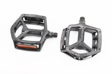 Педалі BMX 9/16" (111.5x102x22mm) алюмінієві, чорні VB-249DU