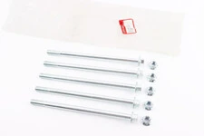 Вісь переднього колеса d10mm; L180mm + гайка, 5 шт