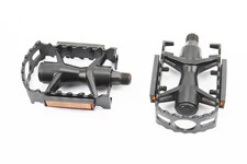 Педалі MTB 9/16" (100x66x25mm) алюмінієві, чорні