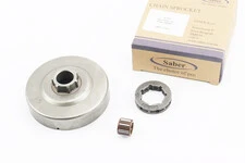 Тарілка зчеплення + зірка 3/8-7 MS-341/361/362/380/381/440/441/460 + пластиковий підшипник