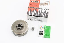 Тарелка сцепления "звезда" 3/8-6 MS-170/171/180/181/190T/191T/210/211/230/250 + подшипник+смазка, "PRO SERIA"