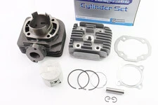 Циліндр к-кт (цпг) Suzuki AD80cc-47мм (палець 10мм) + головка циліндру (синя коробка) (SEPIA; SEPIA ZZ; MOLLET)