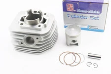 Циліндр к-кт (цпг) Suzuki AD110cc-52,5мм (поршень h=60мм, палець d=14мм) синя коробка (без прокладок)