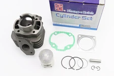 Циліндр к-кт (цпг) Yamaha MINT 50cc-40мм (палець 10мм) синя коробка