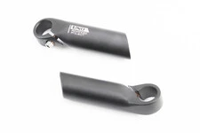 Ріжки керма 22,2x110мм алюмінієві, чорні BE-301