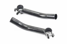 Ріжки керма 22,2x130мм, чорні HDB-32