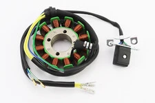 Статор магнето (генератора) (12 котушок роз'єм "тато 3+2"), 200cc (d=93мм)