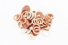 Шайба мідна 10x16x1мм DIN7603A, к-кт 100шт