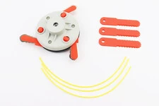 Шпуля (бабина, катушка), "ДИСК" пластиковая, три зацепа + нож 6шт Тип 3