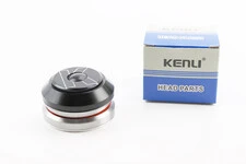 Кермова колонка 1-1/8"х1-1/4" (41,8/28,6x47/33) безрізьбової вилки, інтегровані, пром-підшипники, чорні KL-B560