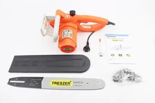 Електропила TRESZER TLE5 (2,2кВт. шина 16", ланцюг 3/8"-1,3mm-57зв. круг. зуб), бокова