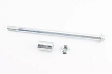 Вісь колеса заднього d15mm; L260mm + втулка, гайка
