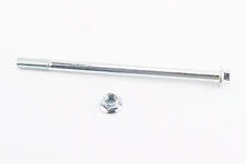 Вісь колеса переднього (під алюм. диск) d12mm; L210mm + гайка