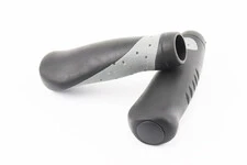 Ручки керма 135мм, ергономічні, чорно-сірі CR-G302