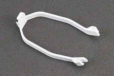 Кріплення заднього щитка 8,5", пластмасове, біле (електросамокат)