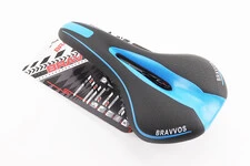 Сидіння MTB 270x140мм, чорно-синє YF-1018