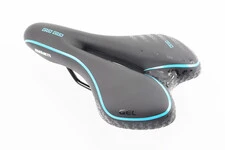 Сидіння MTB 270x160мм, чорно-синє "GEL" SD-523