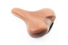 Сидіння MTB 270x200мм, коричневе PLUSH COMFORT VL-6221