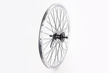 Колесо 24" заднє V-brake, обід "крапля" та втулка 14Gx36H алюмінієві, кріпл. гайка, "GRAVITY"