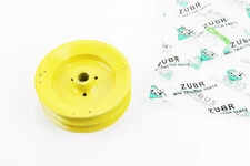 Шкив D-125mm под шлиц Z-19 (два паза под ремень SPB)