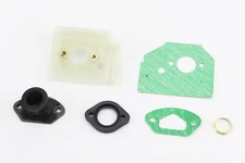 Патрубок карбюратора + перехідник + пластина + кільце + прокладки-2шт к-кт 4500/5200