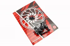 Гальмо Disk-brake заднє (R180мм)+диск 180мм, кріпл. 6 болтів, чорне DSC710