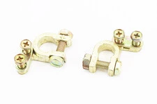 Клеми на акумулятор (пара + d-13mm та - d-11,5mm), латунь