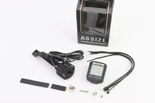 Велокомп'ютер 11-функцій, дротовий, чорний AS-300 (без батарейок)