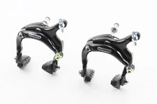 Гальмо ROAD V-brake кліщового типу, переднє+заднє, хід колодки 67-79мм, алюмінієве, чорне HJ-1201AD