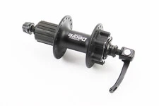 Втулка задня MTB алюмінієва 14Gx36H під касету 8-10зв, Disk-brake, кріпл. ексцентрик, чорна DEORE FH-M525A