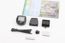 Велокомп'ютер 15-функцій, бездротовий, вологозахисний, чорний (без батарейок) Crosser 368С