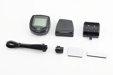 Велокомп'ютер 15-функцій, бездротовий, вологозахисний, чорний (без батарейок) Crosser 368С