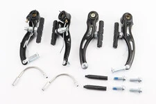 Гальмо V-brake 110мм (2 колеса), чорне СВ-117