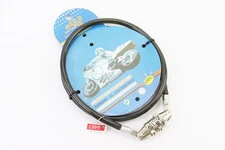 Замок протиугінний тросовий 800х8мм з 4-х значним кодом