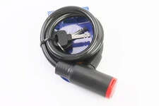 Замок протиугінний тросовий 1000х10мм під ключ, TY503