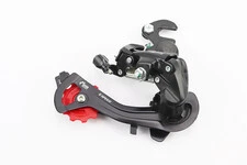 Перемикач ланцюга задній 6зв. кріпл. гачок, чорний Tourney RD-ТZ 500