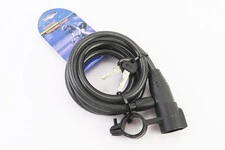 Замок протиугінний тросовий 1500х12мм під ключ, TY506