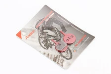 Гальмівні колодки Disk-brake (Avid Ball Bearing 5), червоні YL-1018