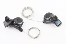 Переключатели (манетка) 3x7 скоростей, чёрные SL-TX 30