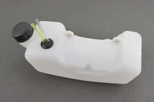 Бак паливний 1E40F-1E44F (кріплення 2отв, горловина пряма)